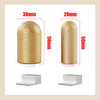 Vacuümgesoldeerde, schurende ronde slijpkop