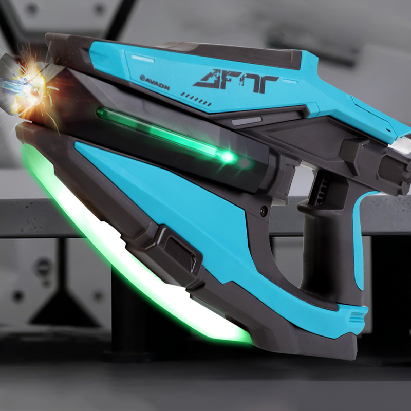 Elektrisch waterpistool met LED- en misteffecten