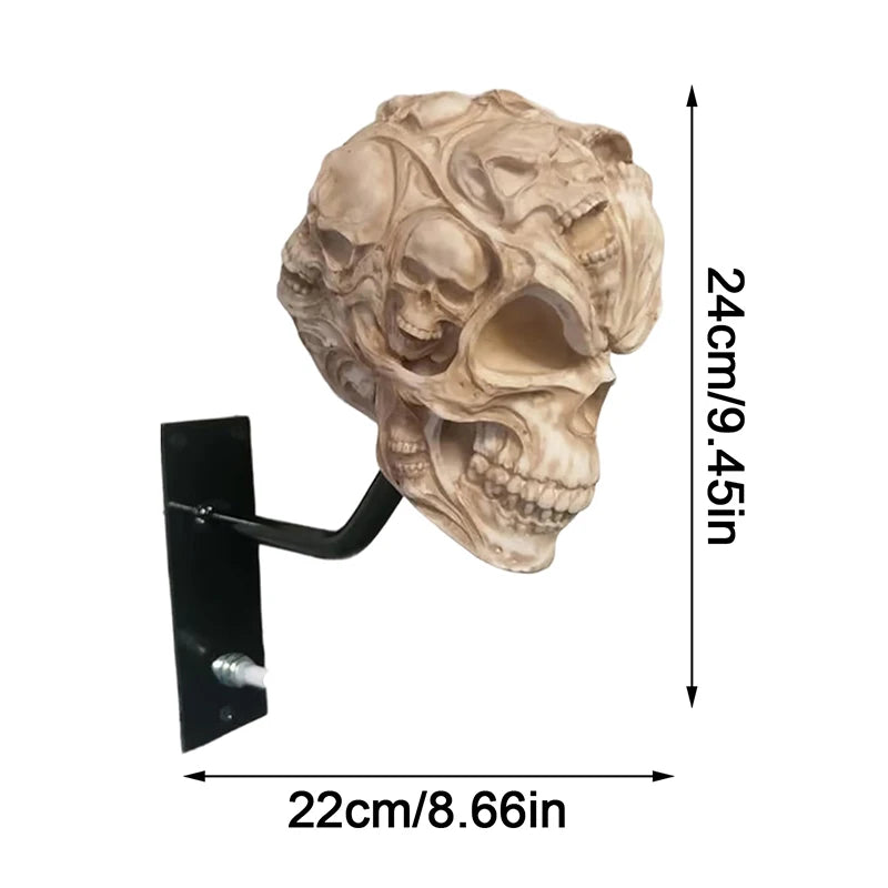 SkullHook - Houder voor helm en jas