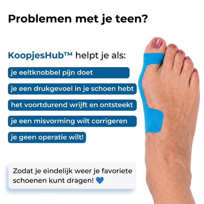 Hallux Valgus Correctie Tape