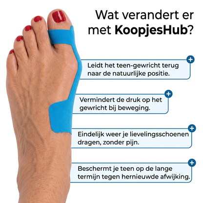 Hallux Valgus Correctie Tape