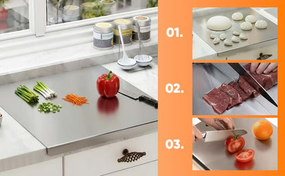 Roestvrij Stalen Keuken Snijplank