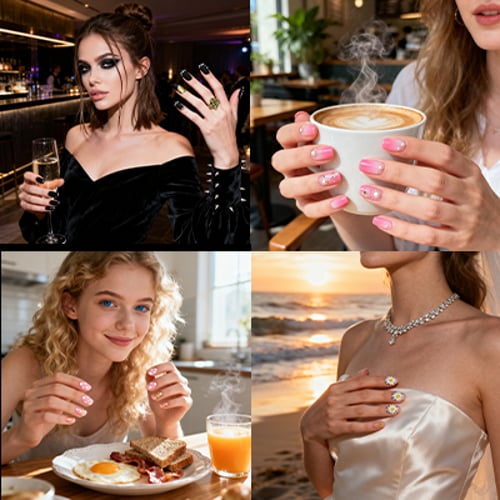 Nagelkunst Markeerders