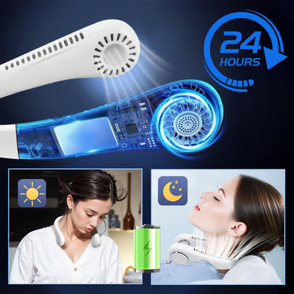 Draagbare nekventilator zonder bladen